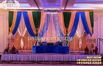 Muslim Wedding Walima Theme Stage Decoration
