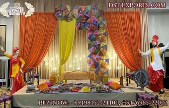 Mehndi and Jaggo NIght Decor Punjabi Statues