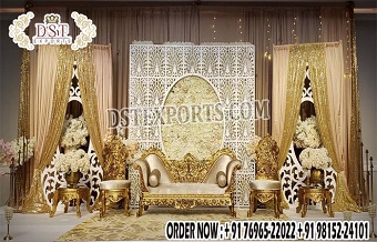 Trending White Laser Cut Backdrop Panels For Weddi