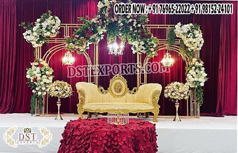 Gorgeous Diamond Love Seat For Bride And Groom