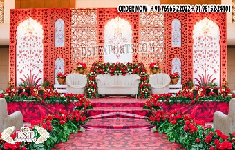 Vibrant Theme Wedding Decor Laser Cut Frames