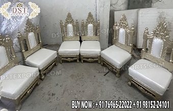 Low Seating Vedi Chairs For Wedding Mandap
