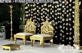 Buy Affordable Vedi Chairs For Wedding Ceremony