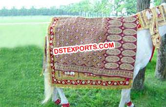Heavy Embroidry Horse Costumes