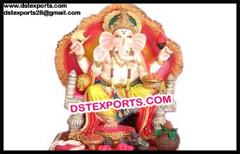 Colourful Ganesha Statues