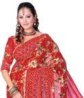 BRIDAL RED SAREES