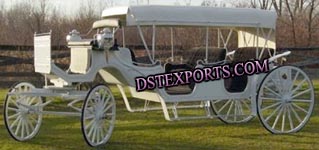 Limousin  White Horse Carriage