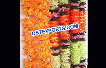 Multicolor Hanging Flower Chains