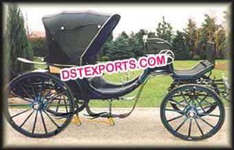 Black Victoria Horse Carriages