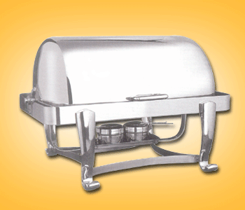 Rectangular Full Roll Top Chafing Dish