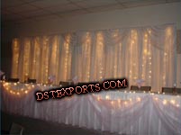 DECORATED WEDDING TABLE CLOTHES