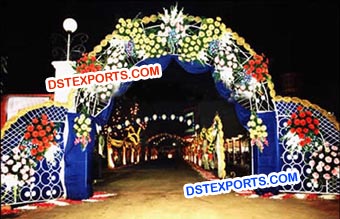 Decorated Wedding Welcome Gates
