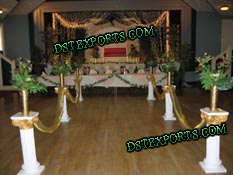 WEDDING FIBER AISLEWAY PILLARS