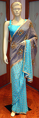 Wedding Embroidery Cristal  Saree