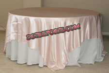 WEDDING PINK TABLE OVERLAY