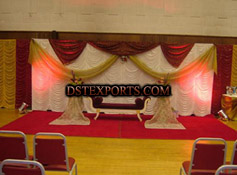 WEDDING DESIGNER STAGE BACKDROP