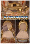 WEDDING GOLDEN CARVED FURNITURES