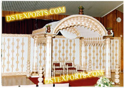 INDIAN WEDDING ROUND ARCS MANDAP