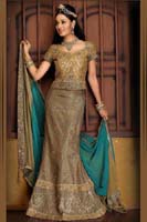 WEDDING GORGEOUS GOLDEN LEHENGA