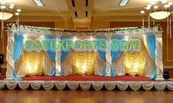 WEDDING DESIGNER FIBER CRYSTAL STAGES