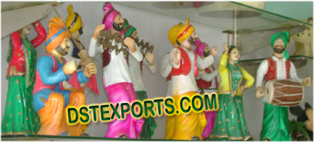 PUNJABI WEDDING BHANGRA STATUES