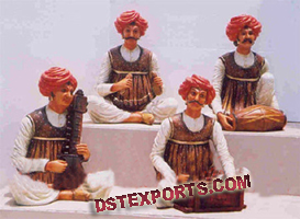 WEDDING WELCOME RAJASTHANI MUSICAL STATUES