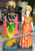 WELCOME  RADHA KRISHAN  STATUE