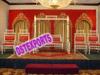 WEDDING FIBER  JHROKHA BACKDROP STAGE