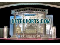 WEDDING  SILVER  CRYSTEL STAGE