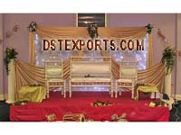 WEDDING SANKHEDA  FURNITURE STAGE