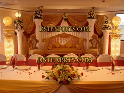 LATEST WEDDING MEHANDI STAGE SET
