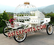 WEDDING LIGHTED CINDERELLA CARRIAGE