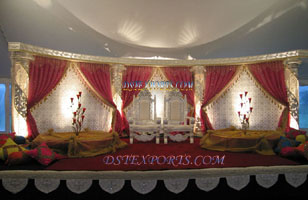 NEW WEDDING RECEPTION CRYSTAL STAGES