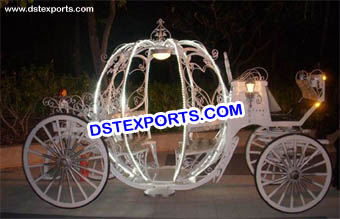 New Design Lighted Cinderala Carriage