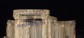 NEW FIBER CARVING CRYSTAL MANDAP