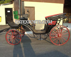 BLACK VICTORIA CARRIAGE