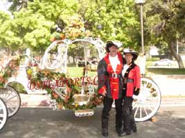 DECORATED FLOWER CINDRELLA CARRIAGES