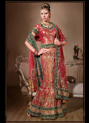 WEDDING BRIDAL LEHENGA WITH HEAVY DUPATTA