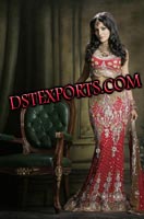 WEDDING RED LEHANGA WITH HEAVY EMBROIDERY