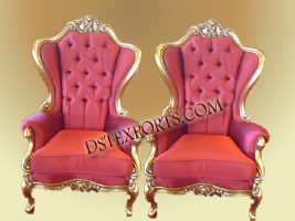 NEW WEDDING  BRIDE GROOM CHAIRS