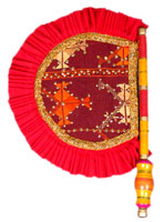 PHULKARI HAND FAN (PAKHI)