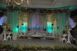 MUSLIM WEDDING MEHANDI NIGHT STAGE