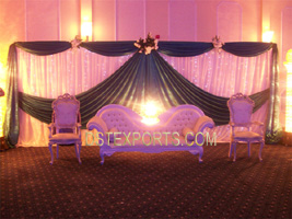 NEW PINK WEDDING STAGE