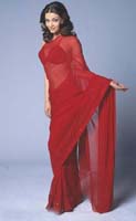 AISHWARYA RAI BOLLYWOOD RED SAREE