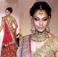 BOLLYWOOD BIPASHA BASU EMBROIDERD LEHANGAS