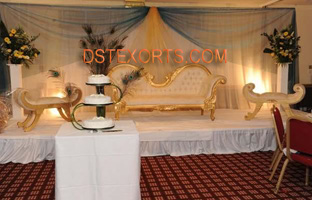 ASIAN WEDDING NEW FURNITURE STAGE