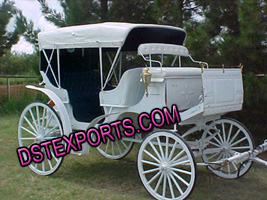 NEW COVERED HORSE CARRIAGES