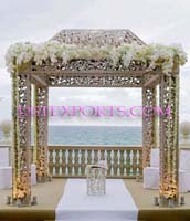 INDIAN WEDDING WROUGH IRON MANDAP