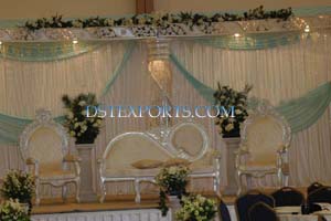 WEDDING STAGE SILVER FURNITURE