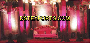 WEDDING CRYSTAL DECORATION STAGE